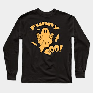 Funny Halloween Boo Long Sleeve T-Shirt